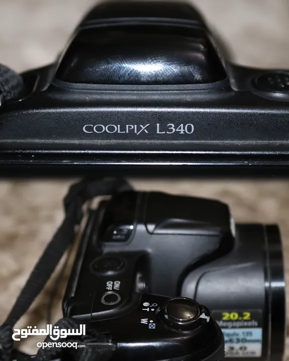 كاميرا Nikon Coolpix L340 بسعر حرقق