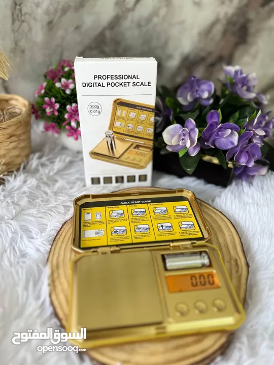 تبحث عن الدقة والجودة بتصميم أنيق؟ اختر ميزان Fuzion 24K-200 الذهبي، المصمم خصيصاً لمحترفي الوزن!...