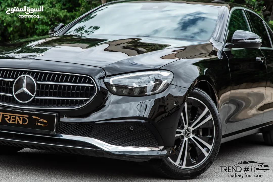 Mercedes E200 2021   السيارة وارد المانيا و قطعت مسافة 55,000 كيلو متر فقط