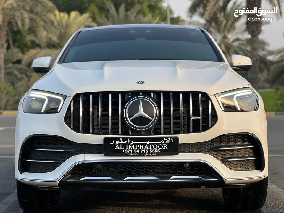 GLE 53 AMG COUPE 2020 GCC NO ACCIDENT