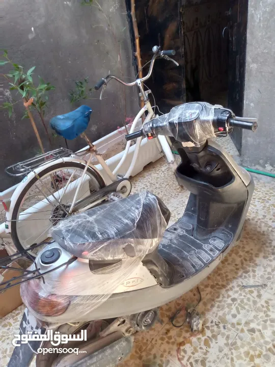 دراجه منغولي شغاله تشتغل هندر سلف كهربائيات كفرات كامله باتري جديد 