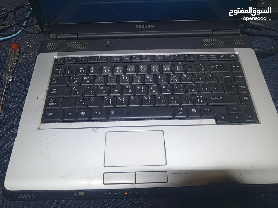 لاب توب توشيبا كور اي2 ممكن تركيب هارد دسك ssdليصبح اسرع