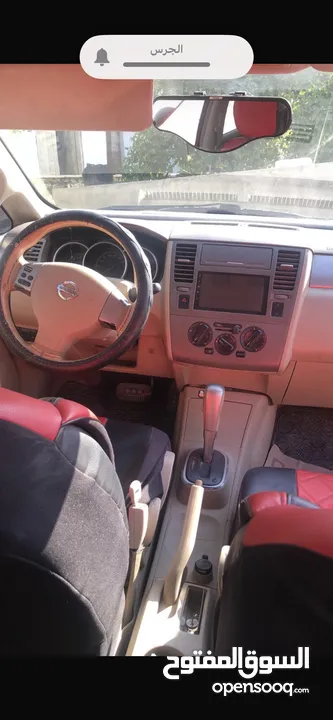 نيسان تيدا 2012 اتوماتيك 4شبابيك كهربا