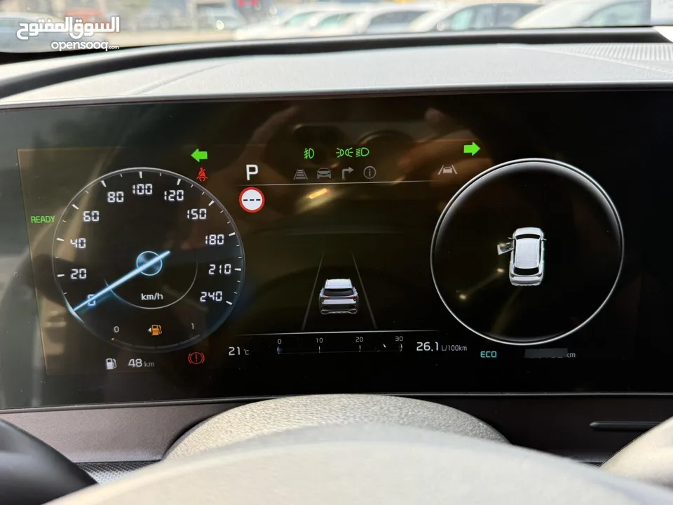 كيا سبورتاج GT Line ترخيص 2022 محرك 1600 هايبرد  جير أوتوماتيك 240 حصان