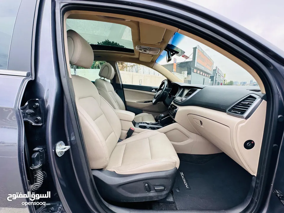 AED1,070 PM  HYUNDAI TUCSON 2016 2.4L GDi 4WD  FSH  GCC  WELL MAINTAINED