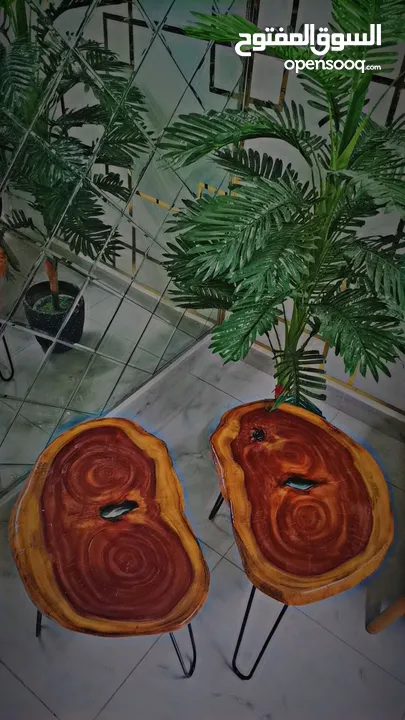 طاولات خشب النيم الهندي