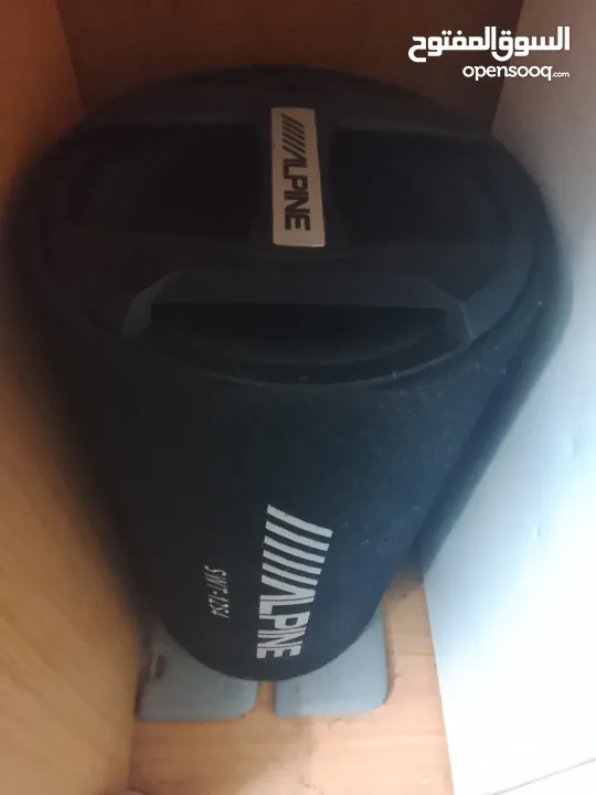 ساب alpine ومكبير وجوز سماعات بيونير جداد