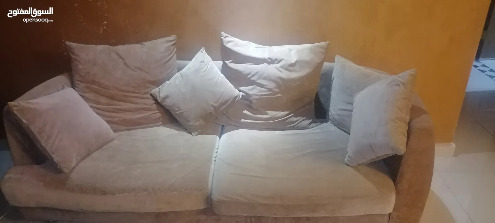 كنب وحوض سمك