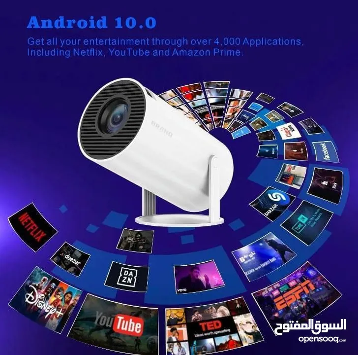 تم تجديد الكمية بعد انقطاع  بروجكتر ULTRA HD حوّل أي مكان إلى عالم سينمائي باستخدام جهاز العرض