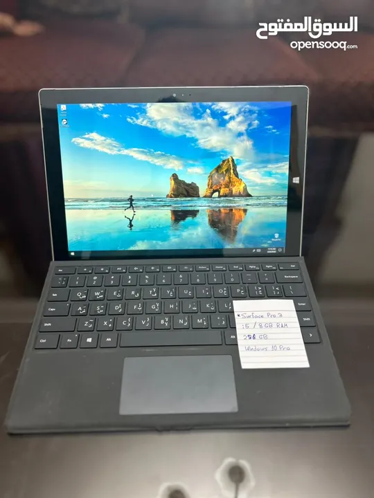 Microsoft Surface Pro 4 Laptop in good condition لابتوب مايكروسوفت سيرفس برو 4