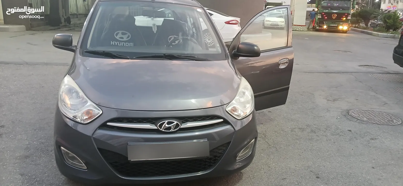 i10 هونداي  ماتور1100 اقتصادي جدا 320بالتنكه  جميع الاضفات عدا الجير  ترخيص سنه كامله  كوشوك جديد