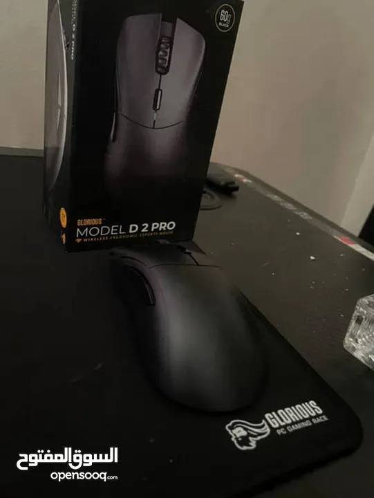 Glorious Model D 2 PRO Wireless 2.4GHz Wireless 1ms delay 100M clicks 60G Ultralight Long Battery Li