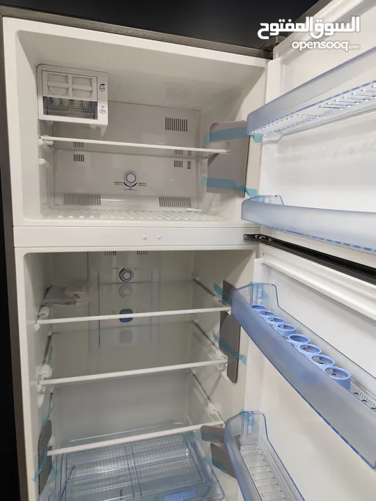عرض نااار على ثلاجه هاير امتياز ياباني 465 لتر سلفر تبريد هواء مراوح نوفرست