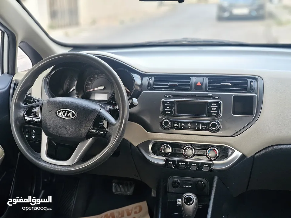 كيا ريو 2012 محرك 1600cc بحالة الوكالة