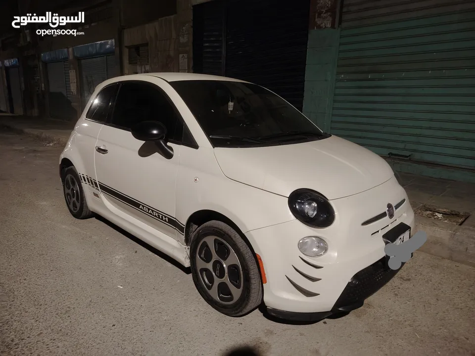 Fiat 500e bacig sport فيات كهربائية بالكامل سبورت بكج