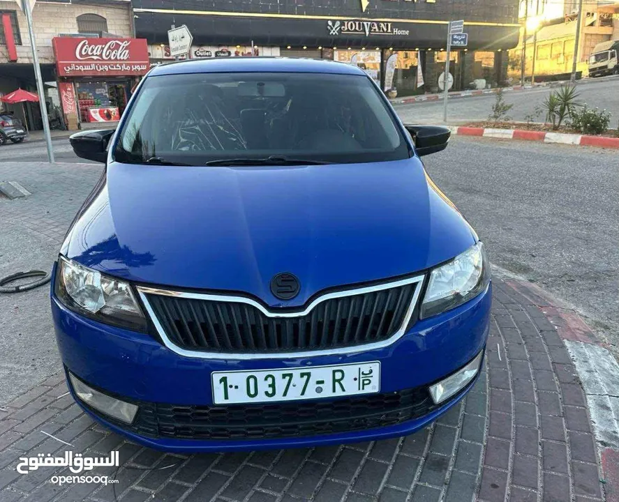 سكودا 2019 رابيد اتماتك 1400 بنزين بسعر حرق 56000 ألف نقدا بدل وارد منبدل