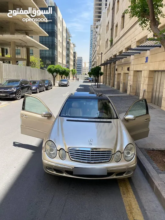 مرسيدس E200 2003  فحص 7 جيد