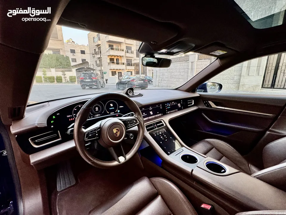 Porsche Taycan 4s 2020 ( Special Order ) وارد المانية ، فحص كامل بدون حوادث ، جمرك جديد