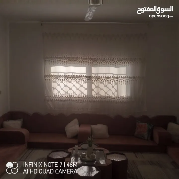 منزل بيت شقة مستقل للبيع مع حديقة وكراج وشرفة الزرقاء ضاحية البستان