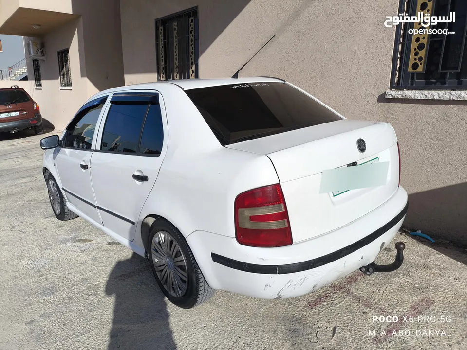 سكودا فابيا 2002 ماطور 1900 ديزل قطارة سولار