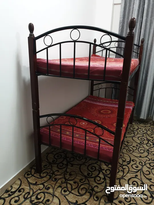 Double bed + 2 mattress
