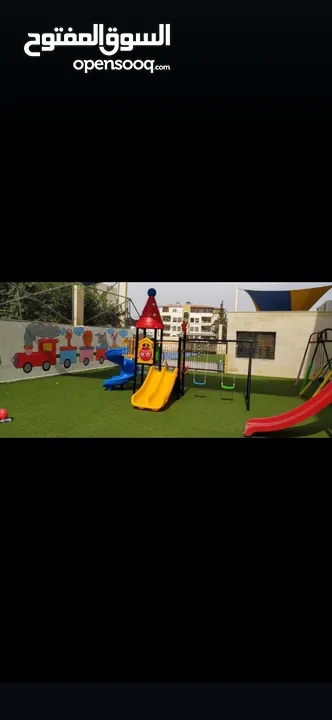 العاب خارجية للحضانات ورياض الأطفال والمدارس