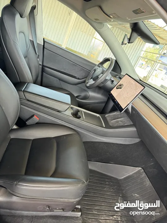 Tesla Model Y 2021 Long Range Dual Motor   B+جمرك جديد ، فحص كامل اوتوسكور