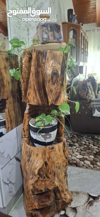 اكسسورات وتحف خشبيه
