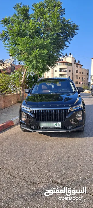 هونداي سنتافي 2020 دهان شركة الاصلي،6+1 ترخيص وتامين شامل