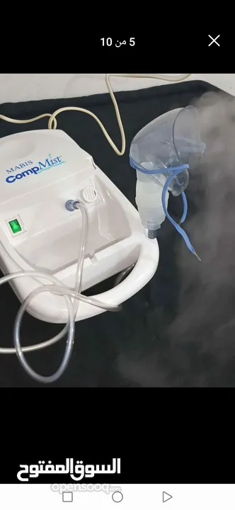 جهاز مولد أكسجين أمريكي 5 لتر مستعمل بحاله ممتازة نفس الجديد بكامل أغراضه جديده