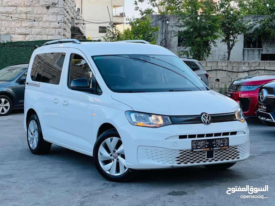 فولكسفاجن كادي بترخص 2021 عداد قليل فحص نخب استيراد الماني