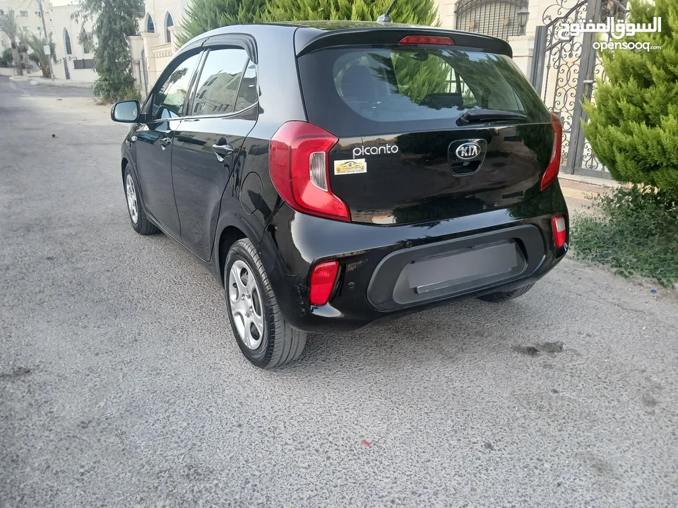 كيا بيكانتو 2019 بحالة ممتازة محرك 1250  فل كامل بدون جلد وفتحة