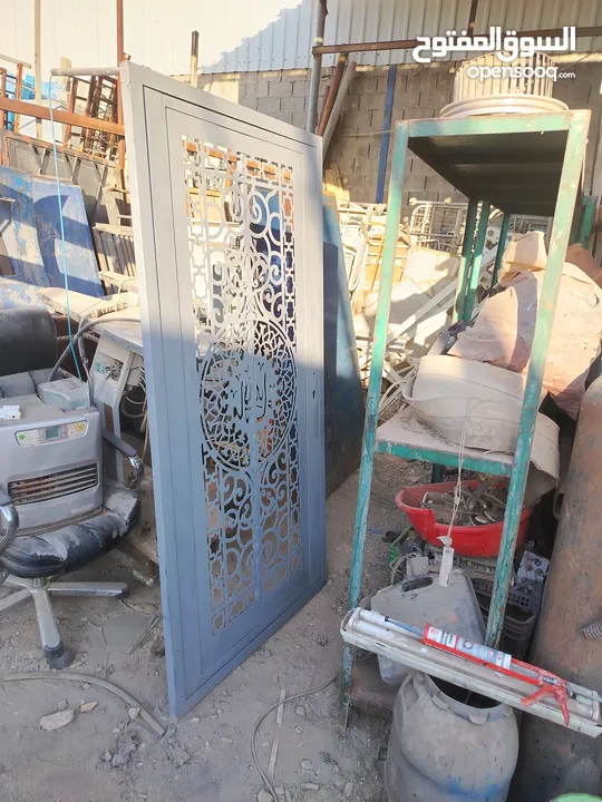 بيع وشراء وتفصيل ابواب الحديد سيراميك