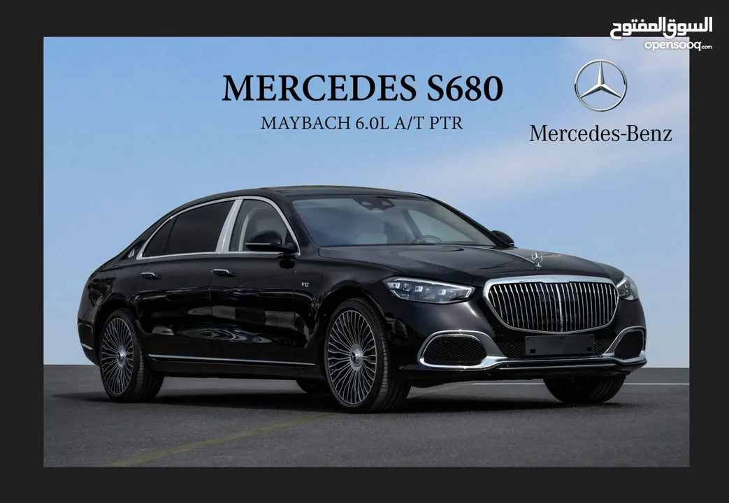 MERCEDES S680 MAYBACH 6.0L A/T PTR [EXPORT PRICE] [ST]