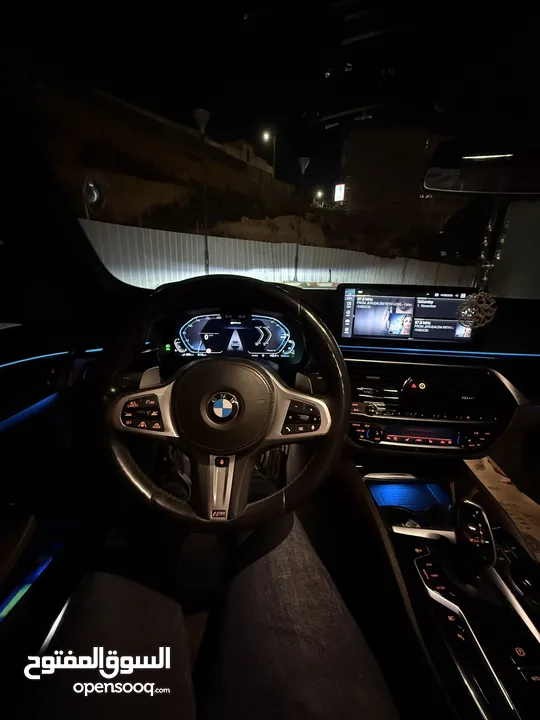 BMW 530e 2021 M بنزين+كهرباء هايبرد بسعر المغري المنافس على الكاش فقط(تبديل مرفوض)