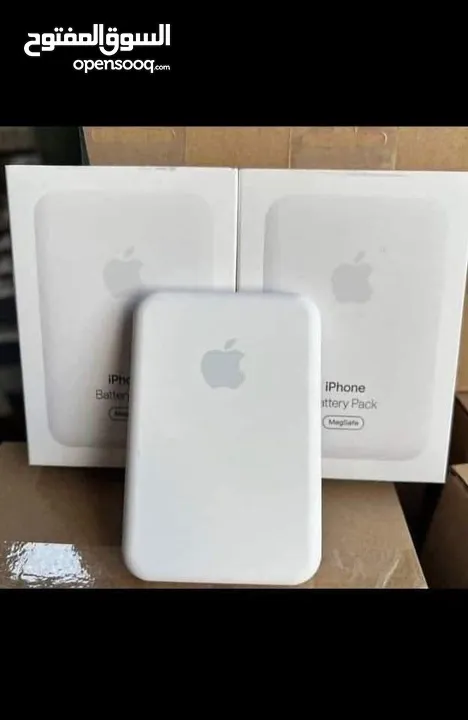 أقوى عرض على باور بانك MagSafe الأصلي!  مع لوغو آيفون وشحن لاسلكي مضمون!  5000mAh قوة وث