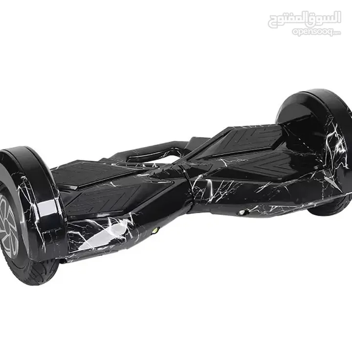 الآن لدى island toys سكوتر التوازن بتصميم رخامي مع عدة الوان  hoverboard مقاس العجلات 8.5 انش