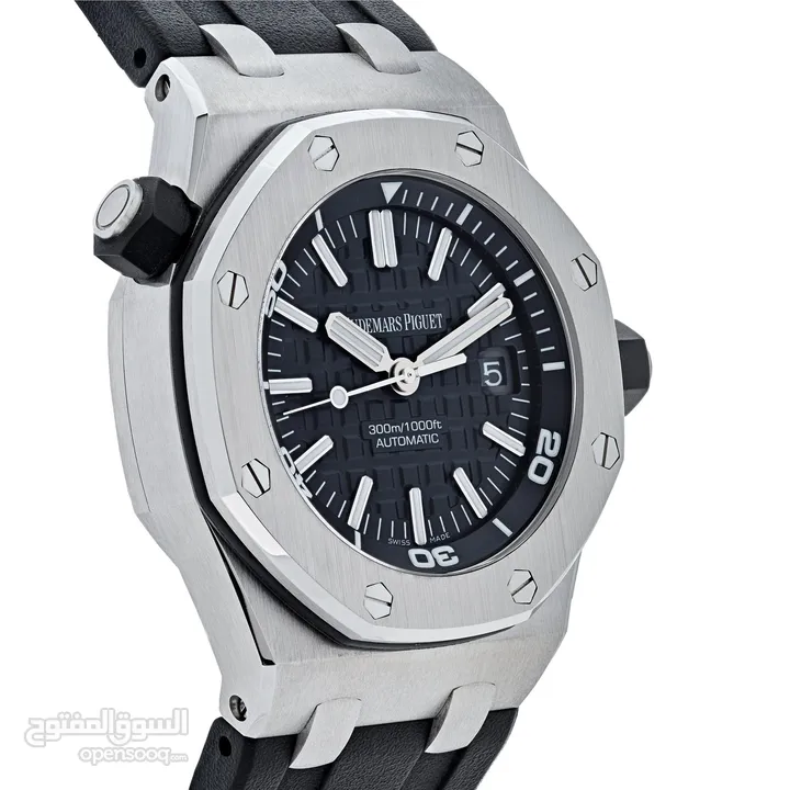 Audemars Piguet Royal Oak Offshore Diver 42mm Stainless Steel Case Iconic Black Dial Full set