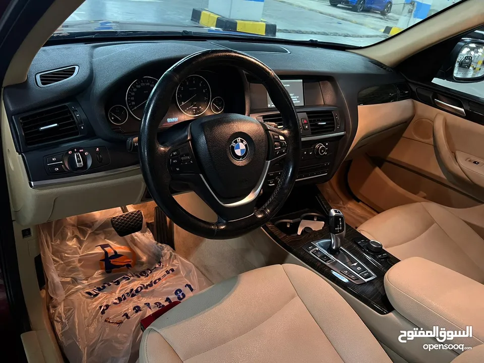 للبيع BMW X3 موديل 2014 صبغ الوكالة