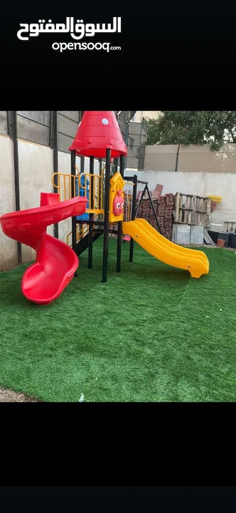 العاب خارجية للحضانات ورياض الأطفال والمدارس