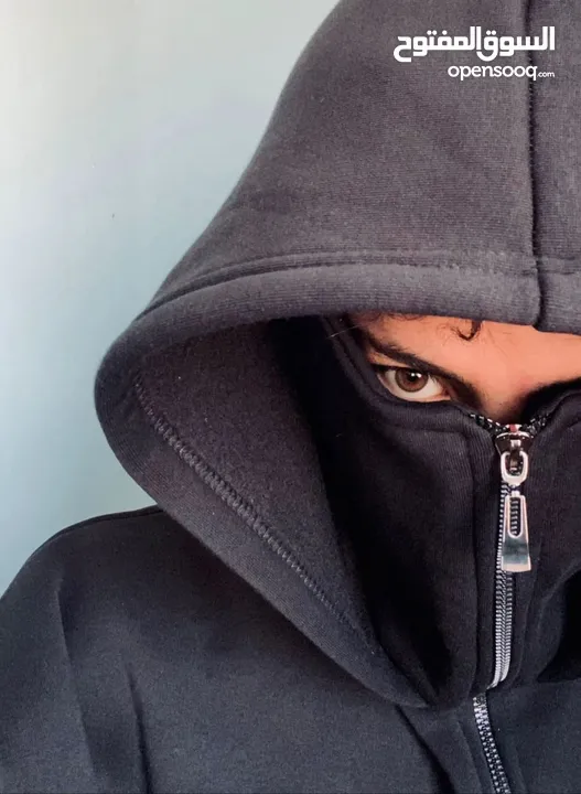 balaclava double hoodie هودي بلاكلافا