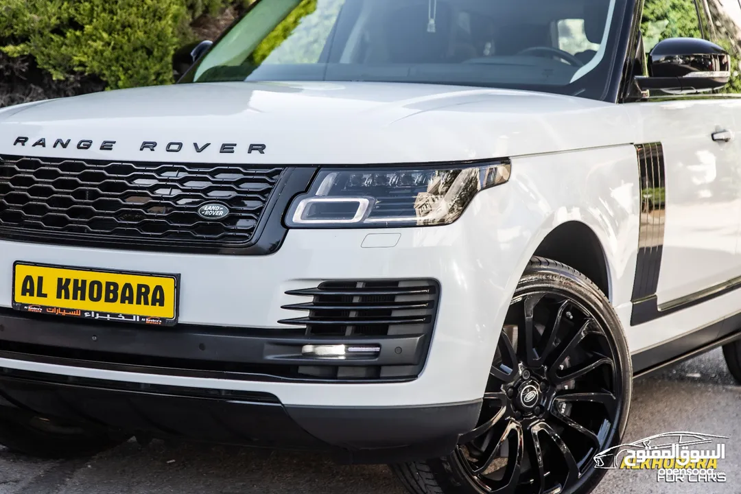 Range Rover Vouge Autobiography 2019 black edition   السيارة وارد المانيا