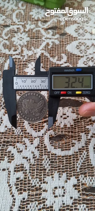 نصف دولار أمريكي فضه انتيك نادر تاريخ 1796