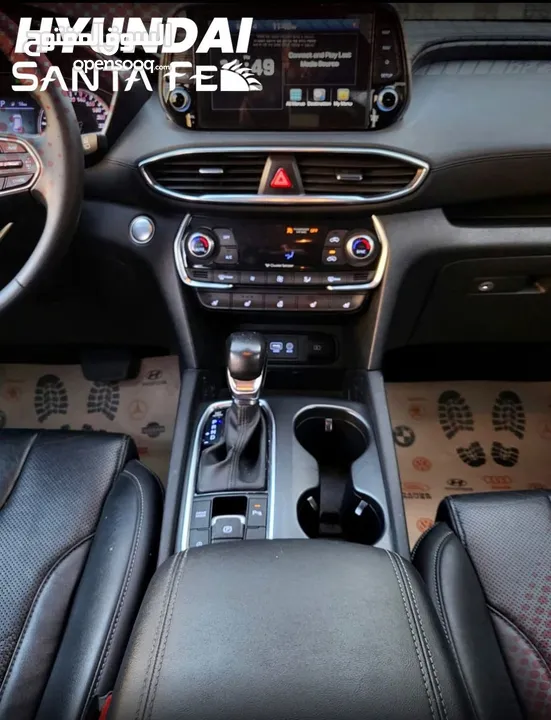 Hyundai Santafe بويه شركة فللللللللللللللل اوتوماتيك 2000 ديزل  هند كهربا  خزانه كهربا  كراسي كهربا