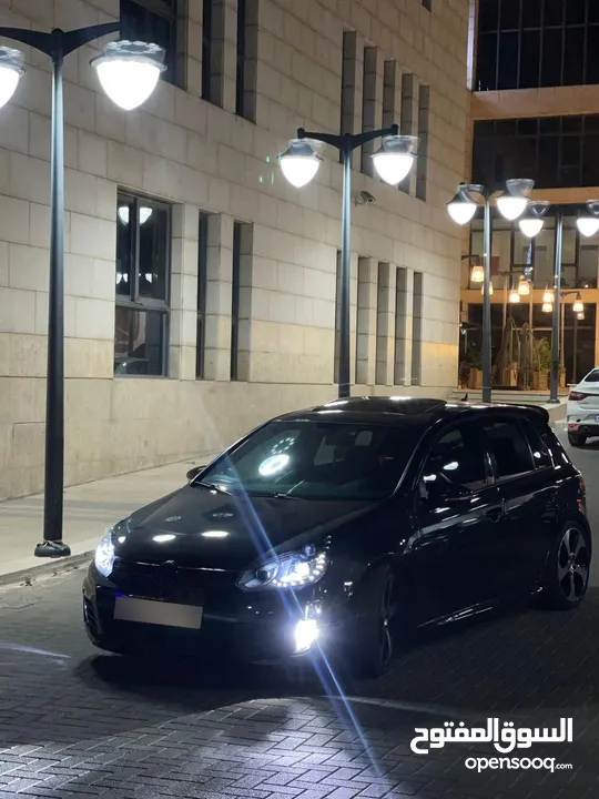 للبيع نص بنص او كاشش جولف gti 2012 فل اضافات  ستيج 2 بوبس داون بايب  تعديل مرتب مطور جديد بلكرتونة