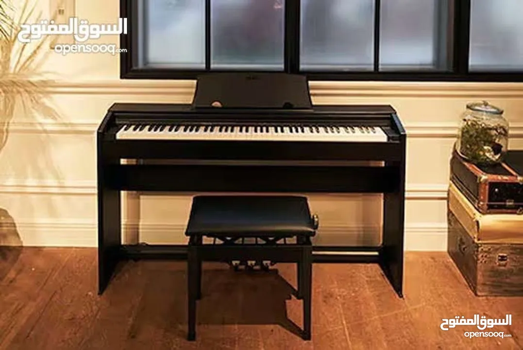 ‏CASIO Privia PX-770 جديد بالكرتونه من موزع كاسيو موسيقى جواهر موسيقى ضمان 2 سنه