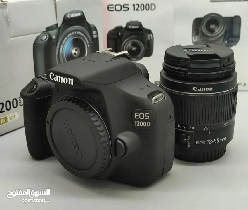 متوفر كاميرات وعدسات   كانون 80d  750d  1200d 4000d