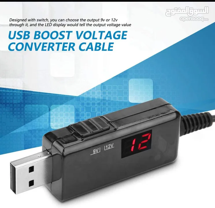 KWS-912V 5V USB Boost Voltage Converter, USB Boost Voltage Converter Cable
