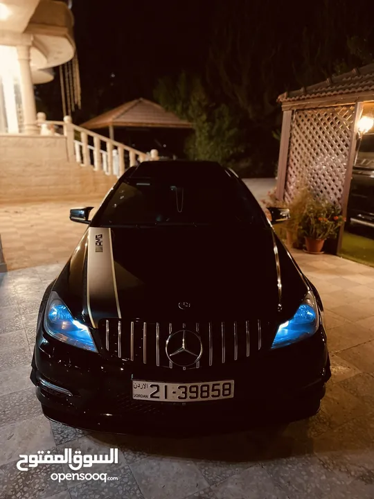 مرسيدس c180 كوبيه كت amg