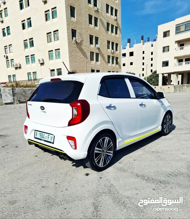 كيا مورنينج 2020 GT line فل اضافات دهان الشركة